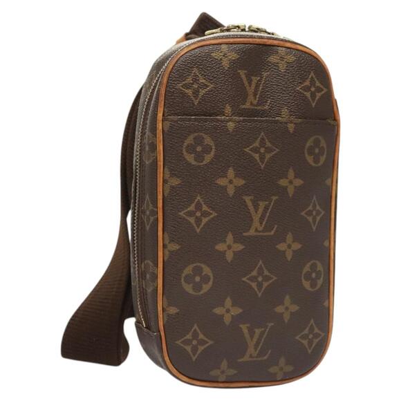 LOUIS VUITTON Monogram Pochette Gange Shoulder Bag M51870 - Picture 1 of 16